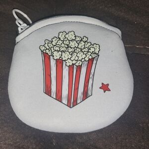 Popcorn Print Coin Purse